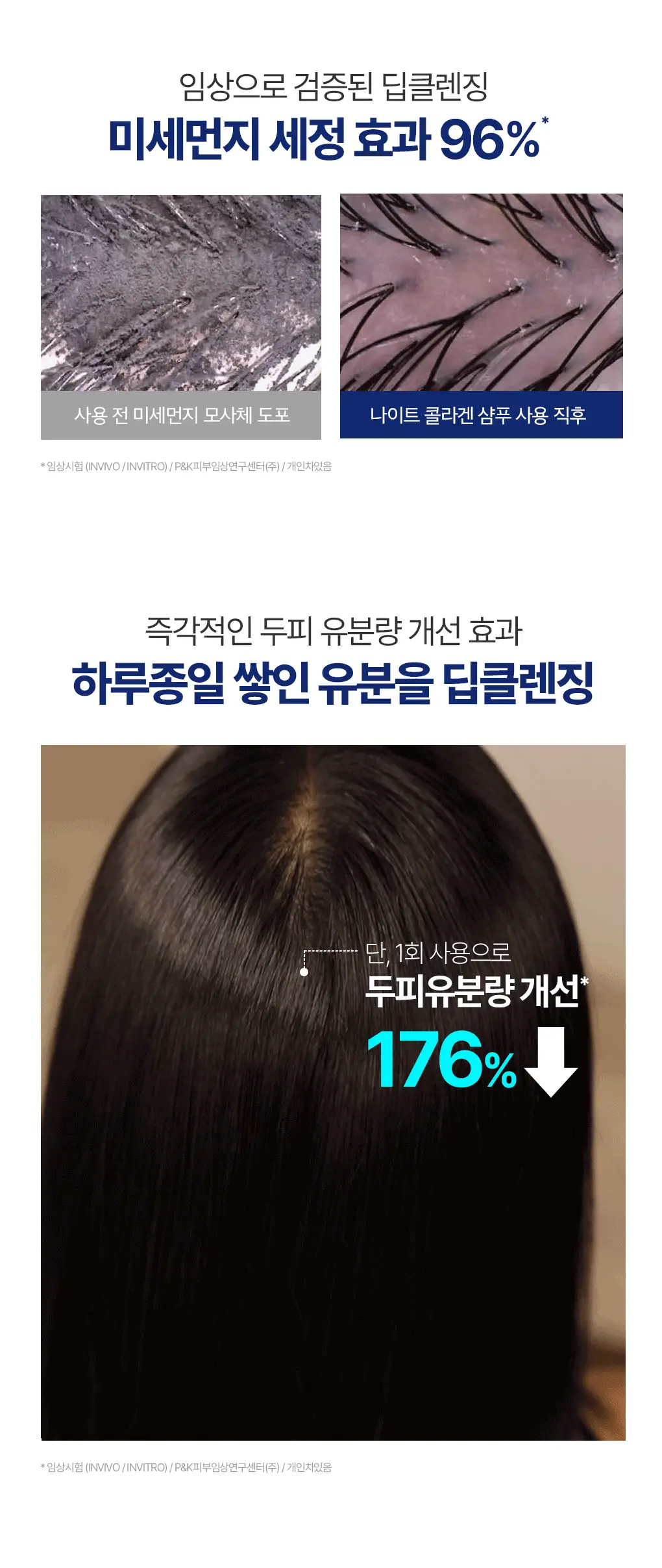 [두피유분컨트롤] 트리셀 데이/나이트 콜라겐 샴푸 리필 기획(360ml+360ml 리필 ) 택1 상세페이지 11